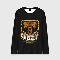 Лонгслив мужской GTIZZLY(sport team), цвет: 3D-принт