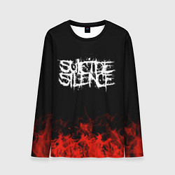 Мужской лонгслив Suicide Silence: Red Flame