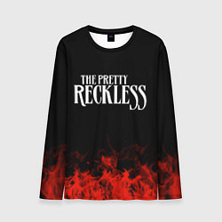 Лонгслив мужской The Pretty Reckless: Red Flame, цвет: 3D-принт