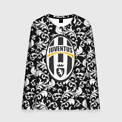 Лонгслив мужской FC Juventus: Floral Logo, цвет: 3D-принт