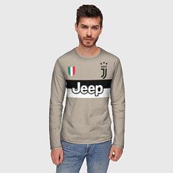 Лонгслив мужской FC Juventus: Away 18/19, цвет: 3D-принт — фото 2