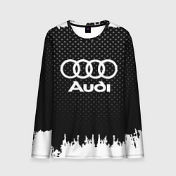 Мужской лонгслив Audi: Black Side