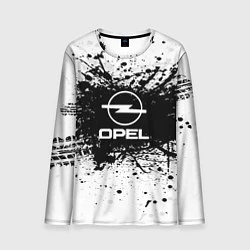 Мужской лонгслив Opel: Black Spray
