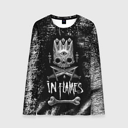 Мужской лонгслив In Flames: Skeleton King