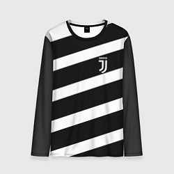 Лонгслив мужской Juve: B&W Lines, цвет: 3D-принт