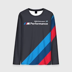 Лонгслив мужской BMW M Performance, цвет: 3D-принт