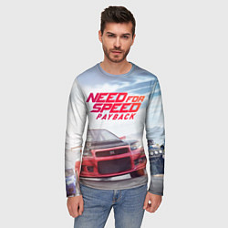 Лонгслив мужской Need for Speed: Payback, цвет: 3D-принт — фото 2