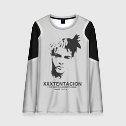 Лонгслив мужской XXXTentacion RIP, цвет: 3D-принт