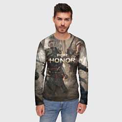 Лонгслив мужской For Honor, цвет: 3D-принт — фото 2