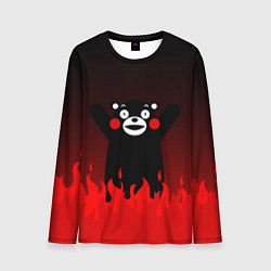 Мужской лонгслив Kumamon: Hell Flame