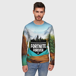 Лонгслив мужской Fortnite Forever, цвет: 3D-принт — фото 2