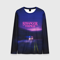 Лонгслив мужской Stranger Things: Neon Road, цвет: 3D-принт