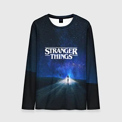 Мужской лонгслив Stranger Things: Road Light