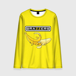 Лонгслив мужской Brazzers: Yellow Banana, цвет: 3D-принт