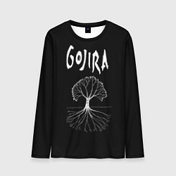 Лонгслив мужской Gojira: Tree, цвет: 3D-принт