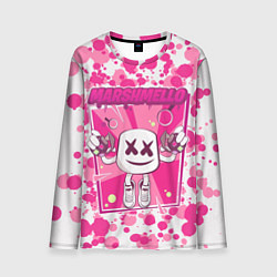 Мужской лонгслив Marshmello: Pink Fashion