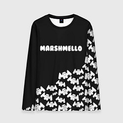 Лонгслив мужской Marshmello: Dark Side, цвет: 3D-принт