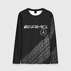 Лонгслив мужской Mercedes AMG: Street Racing, цвет: 3D-принт