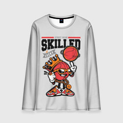Мужской лонгслив Skilled and lucky ball