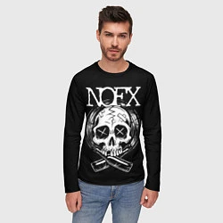 Лонгслив мужской NOFX Skull, цвет: 3D-принт — фото 2