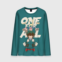 Лонгслив мужской Моя геройская академия, цвет: 3D-принт