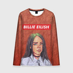 Лонгслив мужской Billie Eilish, цвет: 3D-принт