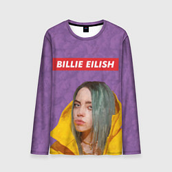 Лонгслив мужской Billie Eilish, цвет: 3D-принт