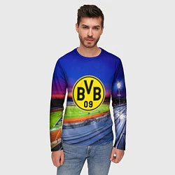 Лонгслив мужской FC Borussia, цвет: 3D-принт — фото 2