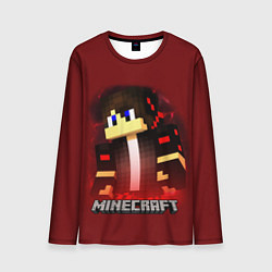 Лонгслив мужской MINECRAFT, цвет: 3D-принт