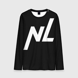 Мужской лонгслив NL logo