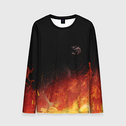 Мужской лонгслив Ведьмак сериал