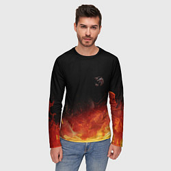 Лонгслив мужской Ведьмак сериал, цвет: 3D-принт — фото 2