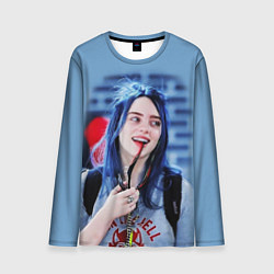 Лонгслив мужской BILLIE EILISH, цвет: 3D-принт