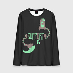 Мужской лонгслив Support