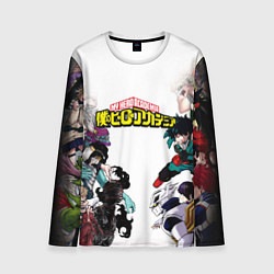 Лонгслив мужской My Hero Academia противостояние, цвет: 3D-принт