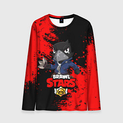 Мужской лонгслив Brawl Stars Crow