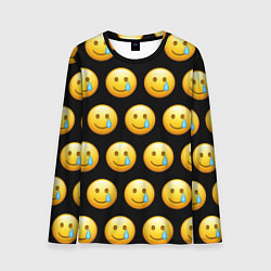 Лонгслив мужской New Emoji, цвет: 3D-принт