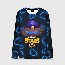 Лонгслив мужской Brawl Stars Darryl, цвет: 3D-принт