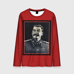 Лонгслив мужской Сталин, цвет: 3D-принт