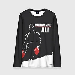 Лонгслив мужской Muhammad Ali, цвет: 3D-принт