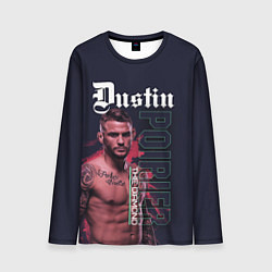 Лонгслив мужской Dustin Poirier, цвет: 3D-принт