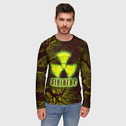 Лонгслив мужской Сталкер, цвет: 3D-принт — фото 2