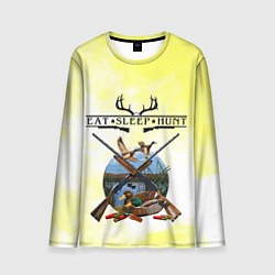 Лонгслив мужской Охота, цвет: 3D-принт
