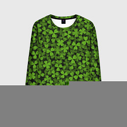 Лонгслив мужской Клевер, цвет: 3D-принт
