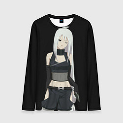 Лонгслив мужской Ninja Girl, цвет: 3D-принт