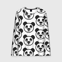 Лонгслив мужской Panda, цвет: 3D-принт