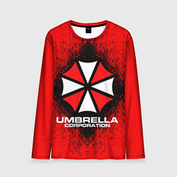 Лонгслив мужской Umbrella Corporation, цвет: 3D-принт