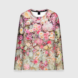 Мужской лонгслив Цветочное поле