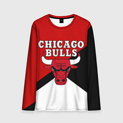 Лонгслив мужской CHICAGO BULLS, цвет: 3D-принт