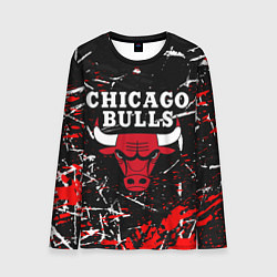 Лонгслив мужской CHICAGO BULLS, цвет: 3D-принт